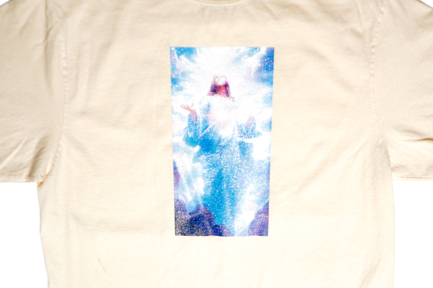 JESUS IS HERE HEAVYWEIGHT T-SHIRT