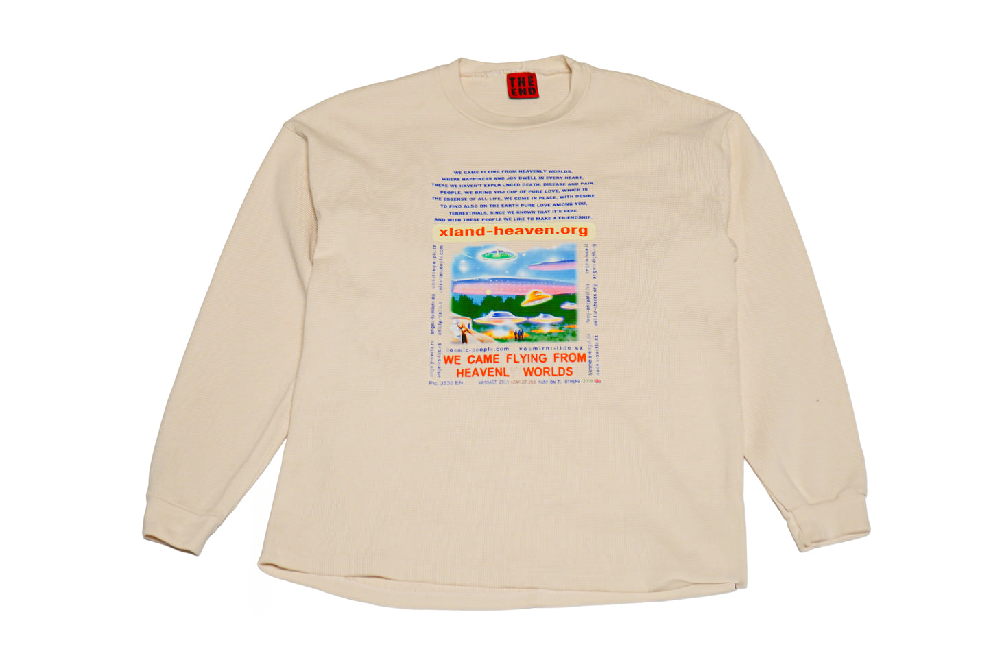 HEAVENLY WORLDS THERMAL SWEATER