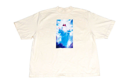 JESUS IS HERE HEAVYWEIGHT T-SHIRT