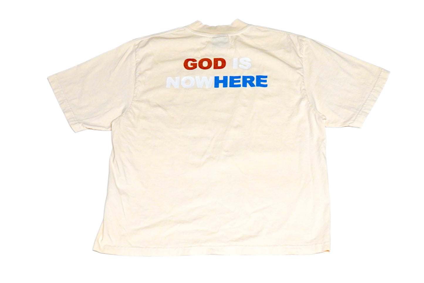JESUS IS HERE HEAVYWEIGHT T-SHIRT